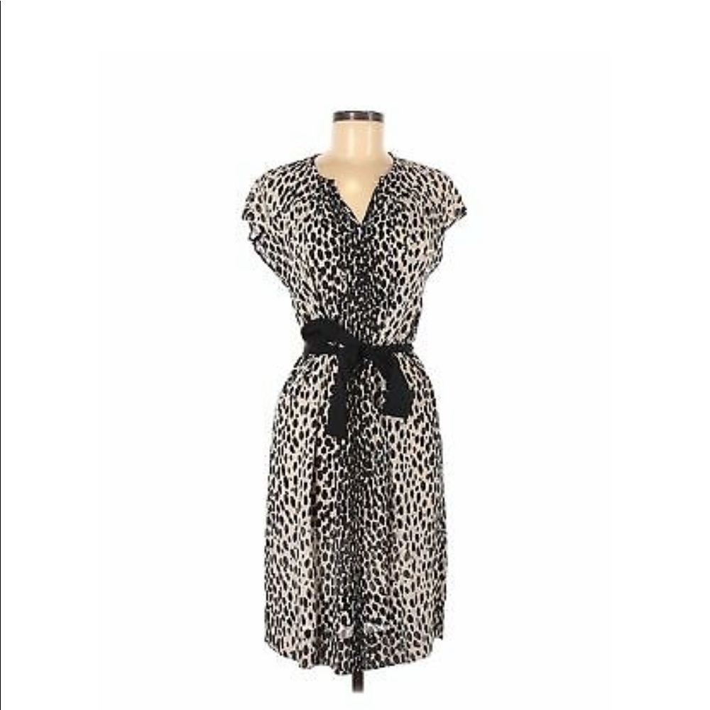 Talbots Animal Print Dress